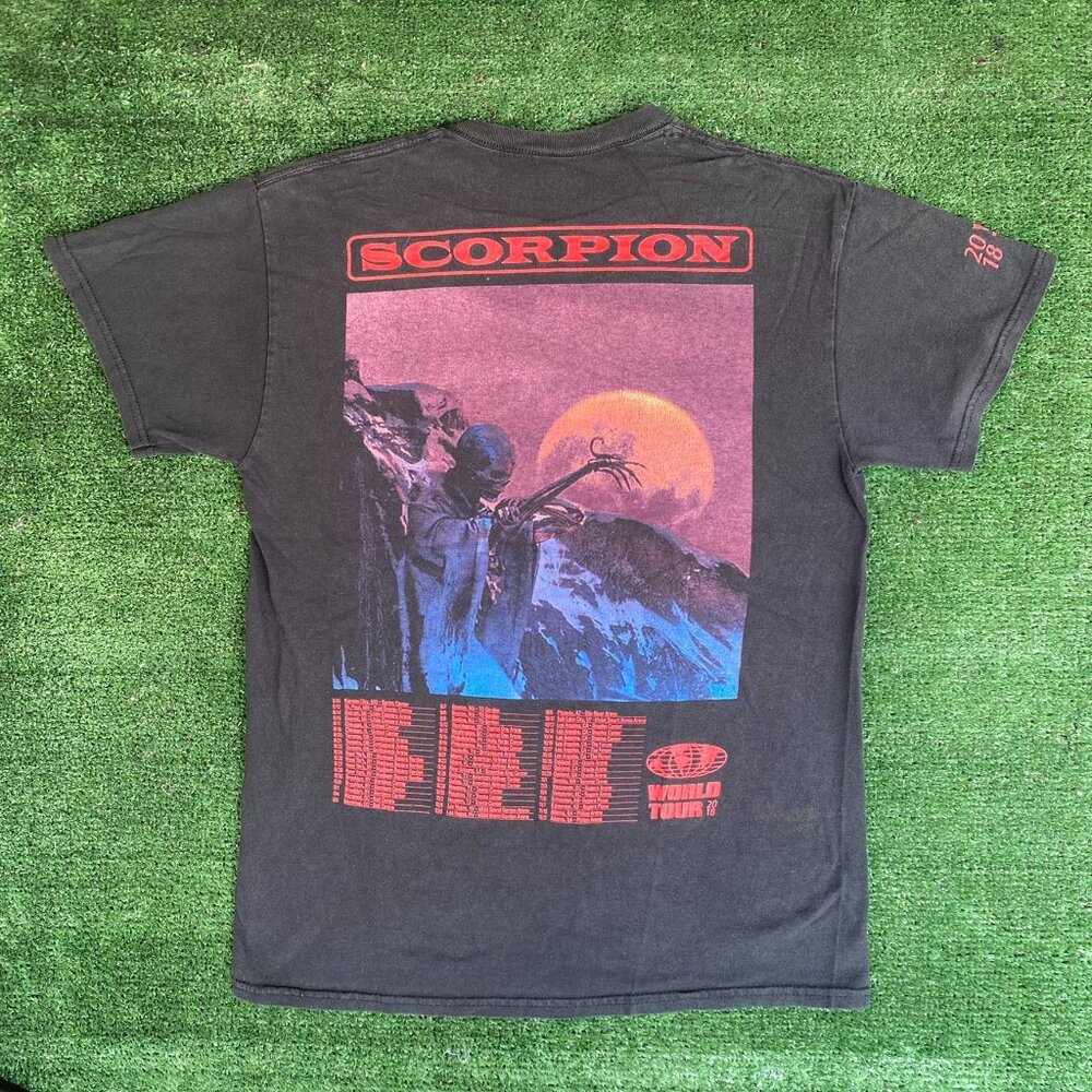 Drake Scorpion Tour 2018 Shirt Skeleton Album Rap Merch Tee